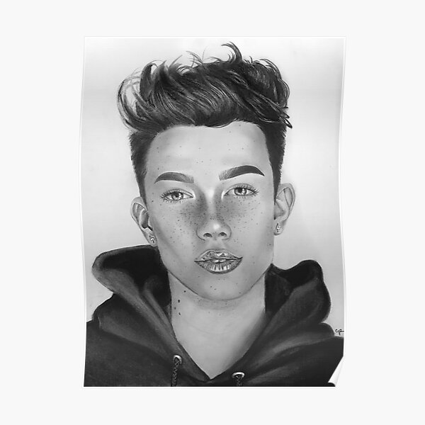 James Charles Portrait Poster RB0202 product Offical james charles Merch