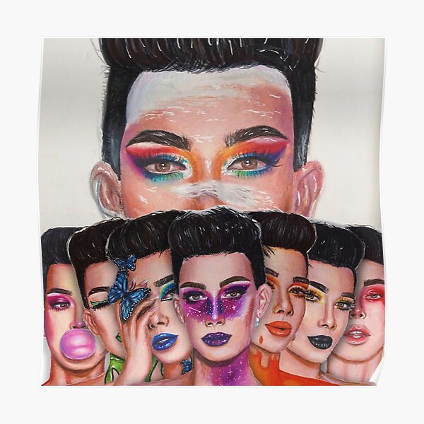 James Charles: Unleash Your Inner Artist Series Poster RB0202 product Offical james charles Merch