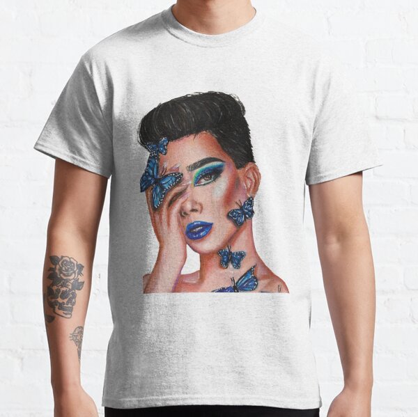 James Charles: Butterfly Classic T-Shirt RB0202 product Offical james charles Merch