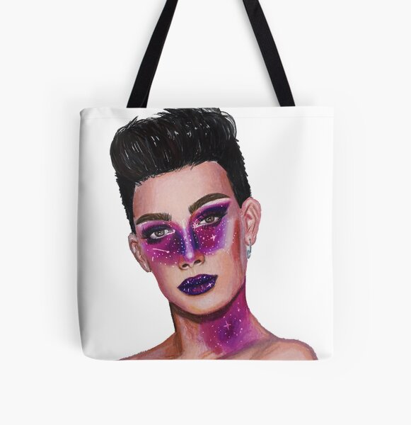 James Charles: Galaxy All Over Print Tote Bag RB0202 product Offical james charles Merch