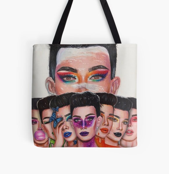 James Charles: Unleash Your Inner Artist Series All Over Print Tote Bag RB0202 product Offical james charles Merch