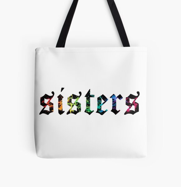James Charles - Sisters Paint Splatter (White) All Over Print Tote Bag RB0202 product Offical james charles Merch