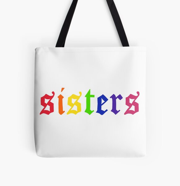 James Charles - Rainbow Sisters (White) All Over Print Tote Bag RB0202 product Offical james charles Merch