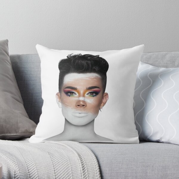 James Charles Throw Pillow RB0202 product Offical james charles Merch