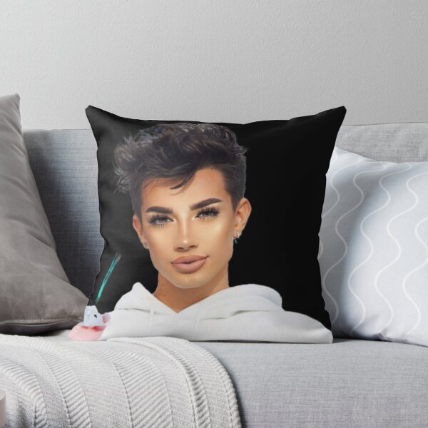 James Charles Starbucks  Throw Pillow RB0202 product Offical james charles Merch