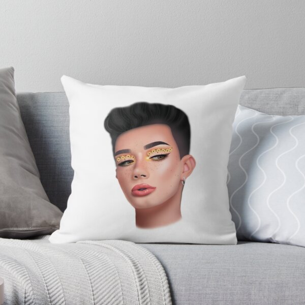 James Charles Throw Pillow RB0202 product Offical james charles Merch