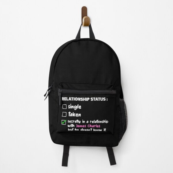 Relationship with James Charles | Funny TikTok Celebrity Backpack RB0202 product Offical james charles Merch