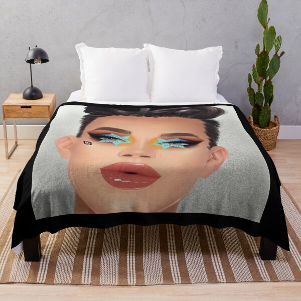 James Charles Art Throw Blanket RB0202 product Offical james charles Merch