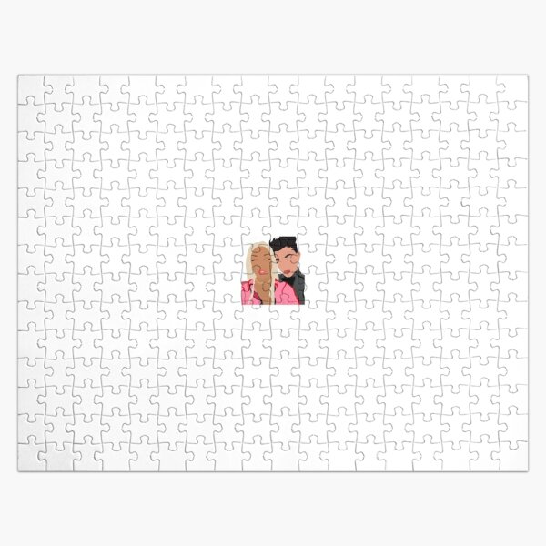 Doja Cat and James Charles aesthetic makeup sticker Jigsaw Puzzle RB0202 product Offical james charles Merch