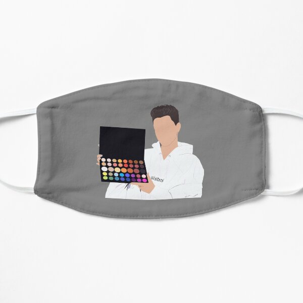james charles sisters sweatshirt with morphe palette Flat Mask RB0202 product Offical james charles Merch
